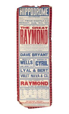 The Great Raymond, Nottingham Hippodrome