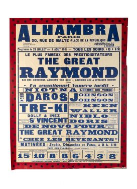 The Great Raymond at Alhambra Theatre
