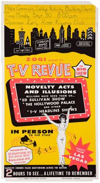 Zogi Presents His TV Revue Poster