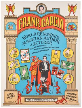Frank Garcia: World Renowned Magician, Author Lecturer Poster