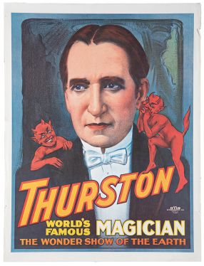 Thurston, World's Famous Magician Reproduction Poster