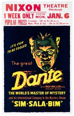 Dante at Nixon Theatre Reproduction Poster