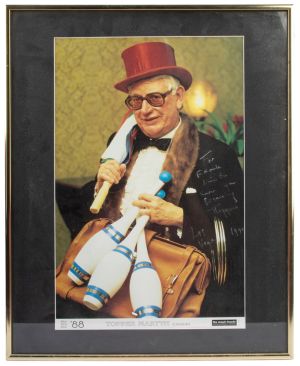 Topper Martyn Framed Poster (Inscribed and Signed)