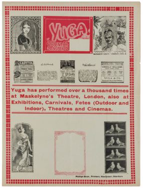 Yuga "Oriental Sensation" Flyer