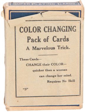 Sherms Color Changing Pack of Cards
