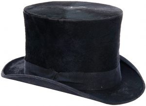 Suede Top Hat