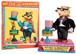 Mr. Fox the Magician with the Magical Disappearing Rabbit
