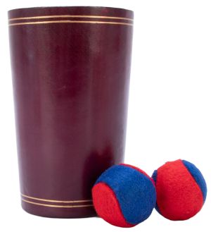 Purple Leather Chop Cup