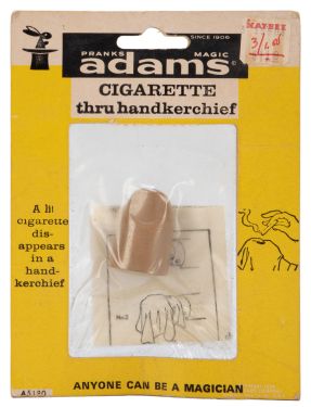 Cigarette Thru Handkerchief