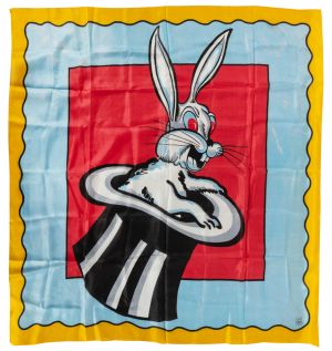 Rabbit in Hat Silk