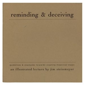 Reminding & Deceiving (Inscribed and Signed)