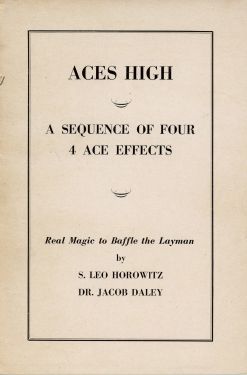 Aces High: A Sequence of Four 4 Ace Effects