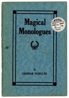 Magical Monologues