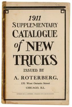 1911 Supplementary Catalogue of New Tricks