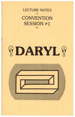 Lecture Notes to Convention Session #1