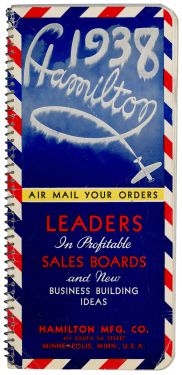 1938 Hamilton Gambling Catalog