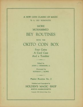 More Mohammed Bey Routines with the Okito Coin Box