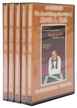 The Award-Winning Card Magic of Martin A. Nash DVDs, Volume One to Five