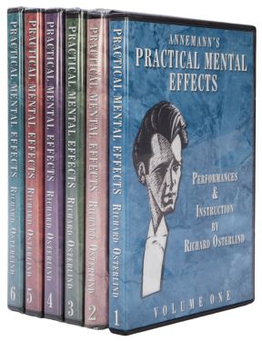 Annemann's Practical Mental Effects DVDs, Volume One to Six