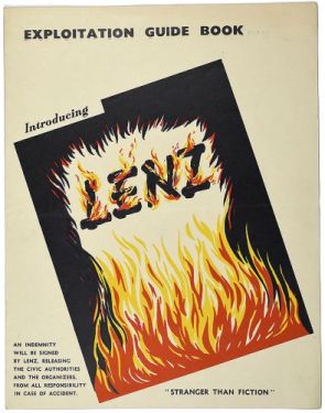 Introducing Lenz, Exploitation Guide Book