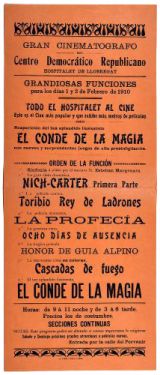 El Conde de la Magia Broadside