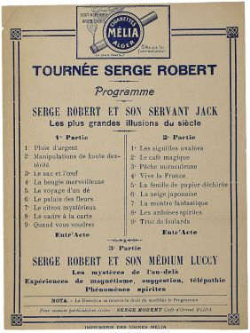 Tournee Serge Robert