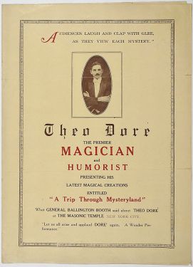 Theo Dore, The Premier Magician and Humorist