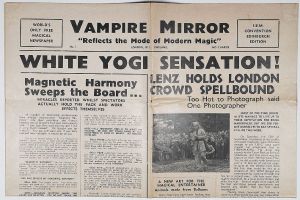 Vampire Mirror, Issue No. 1