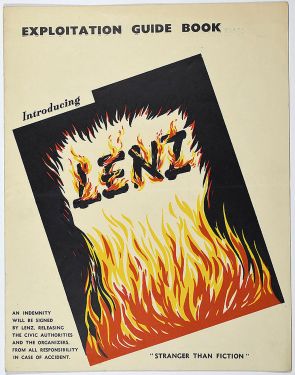 Introducing Lenz, Exploitation Guide Book