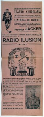 Teatro Candelaria Presents Profesor Jacker: Radio Illusion