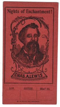Chas. A. Lewis Ticket