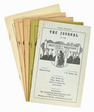 The Journal of the Institute of Magicians, Set of Five