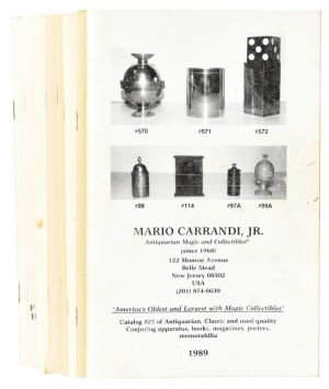 Mario Carrandi Catalog No. 25-No. 32