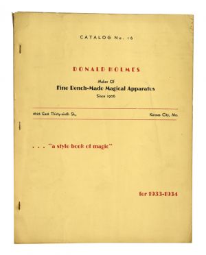 Donald Holmes Catalog No. 16