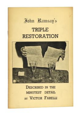 John Ramsay's Triple Restoration (Signed)