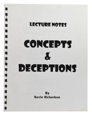 Lecture Notes: Concepts & Deceptions