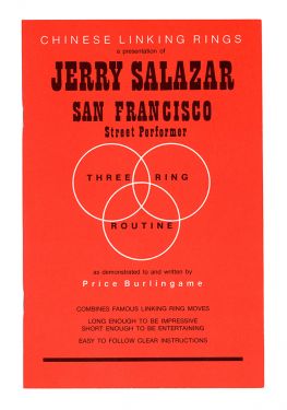 Three Ring Routine, A Presentation of Jerry Salazar