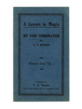 A Lesson in Magic, My Coin Combination: Bulletin Serial No. 1