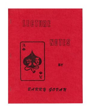 Lecture Notes by Barry Govan