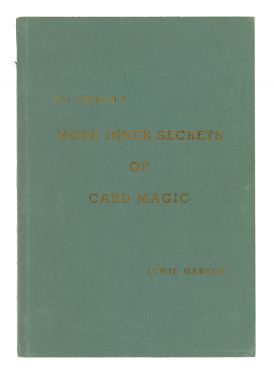 Dai Vernon's More Inner Secrets of Card Magic (Inscribed and Signed)