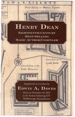 Henry Dean (Signed)