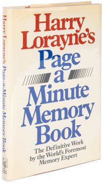 Harry Lorayne's Page a Minute Memory Book