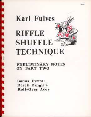 Riffle Shuffle Technique: Preliminary Notes on Part Two