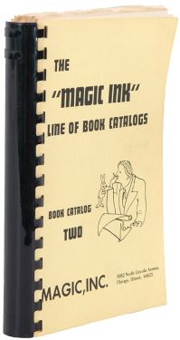 The "Magic Ink" Line of Book Catalogs, Book Catalog Two