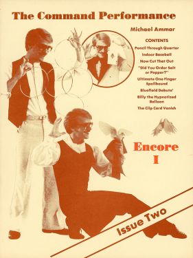 Encore I, Issue Two (Inscribed and Signed)