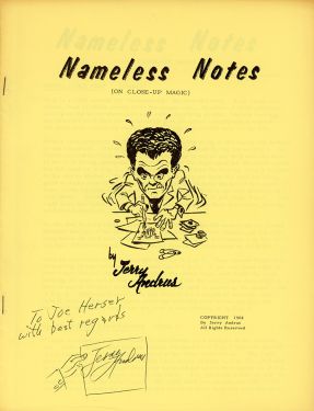 Nameless Notes (Inscribed and Signed)