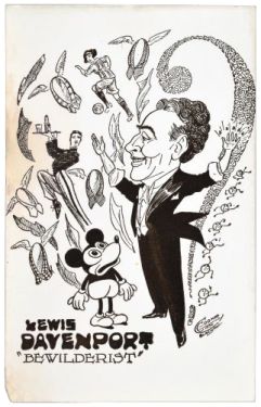 Lewis Davenport: Bewilderist Postcard