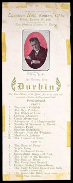 Durbin Program Advertisement