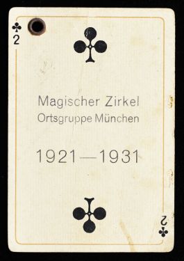 Playing Card Program Attachment, Zirkel