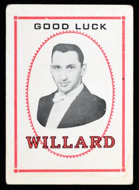 Willard, Good Luck Throw-Out Card